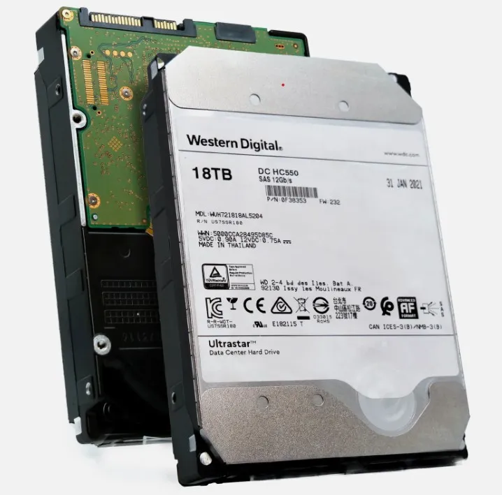 [0F38353_U] 0F38353 WD HDD-A18T-WUH721818AL5204 18.0TB 7.2K SAS 12Gb/s 512MB 512e 3.5in
